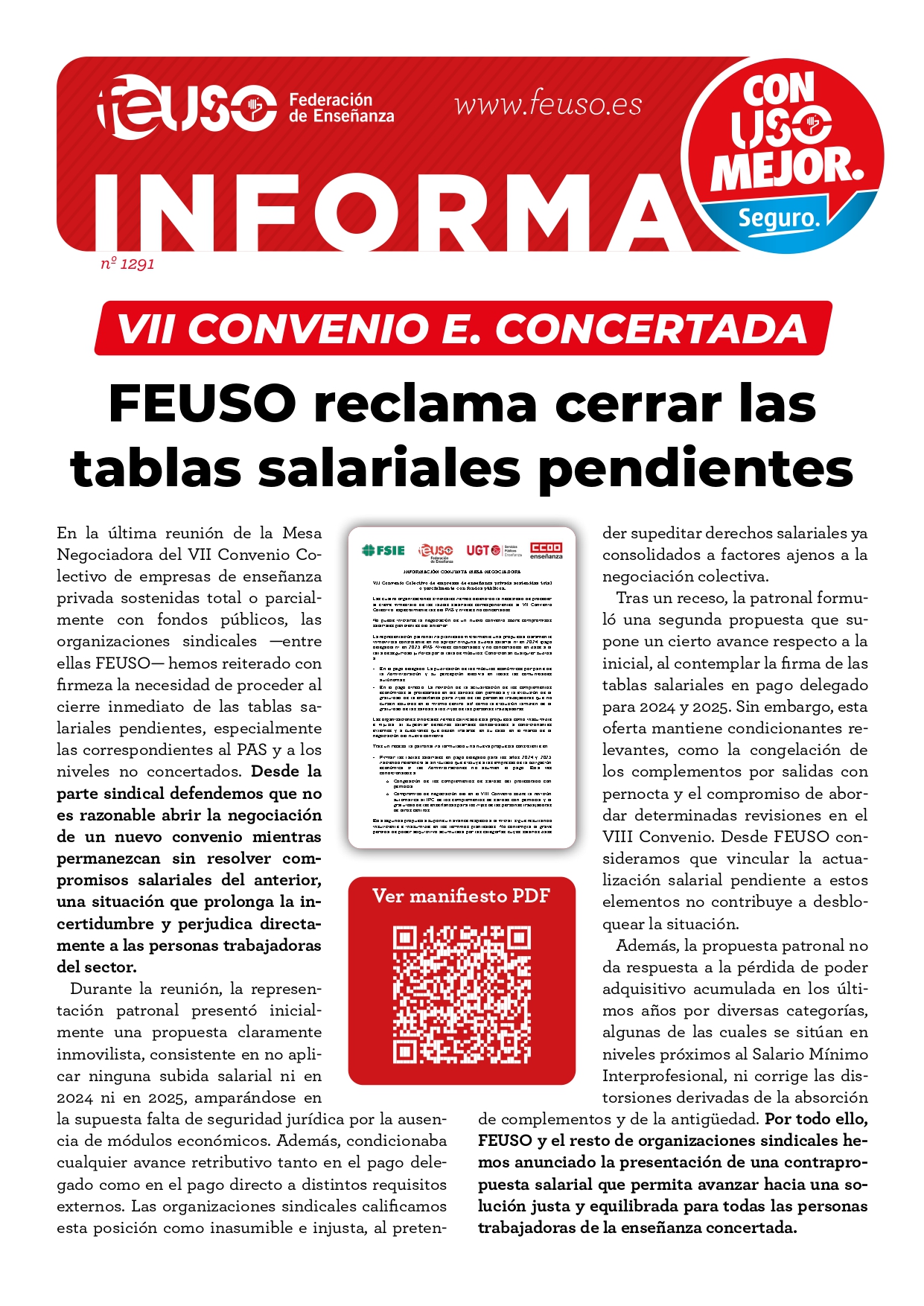 FEUSO informa