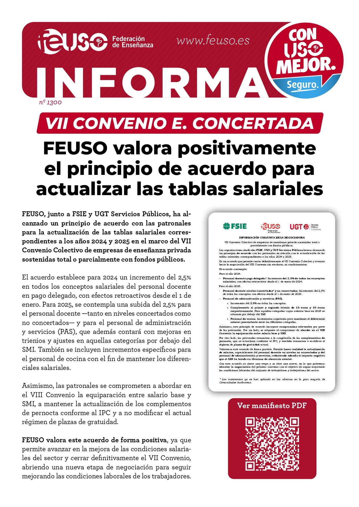 FEUSO informa