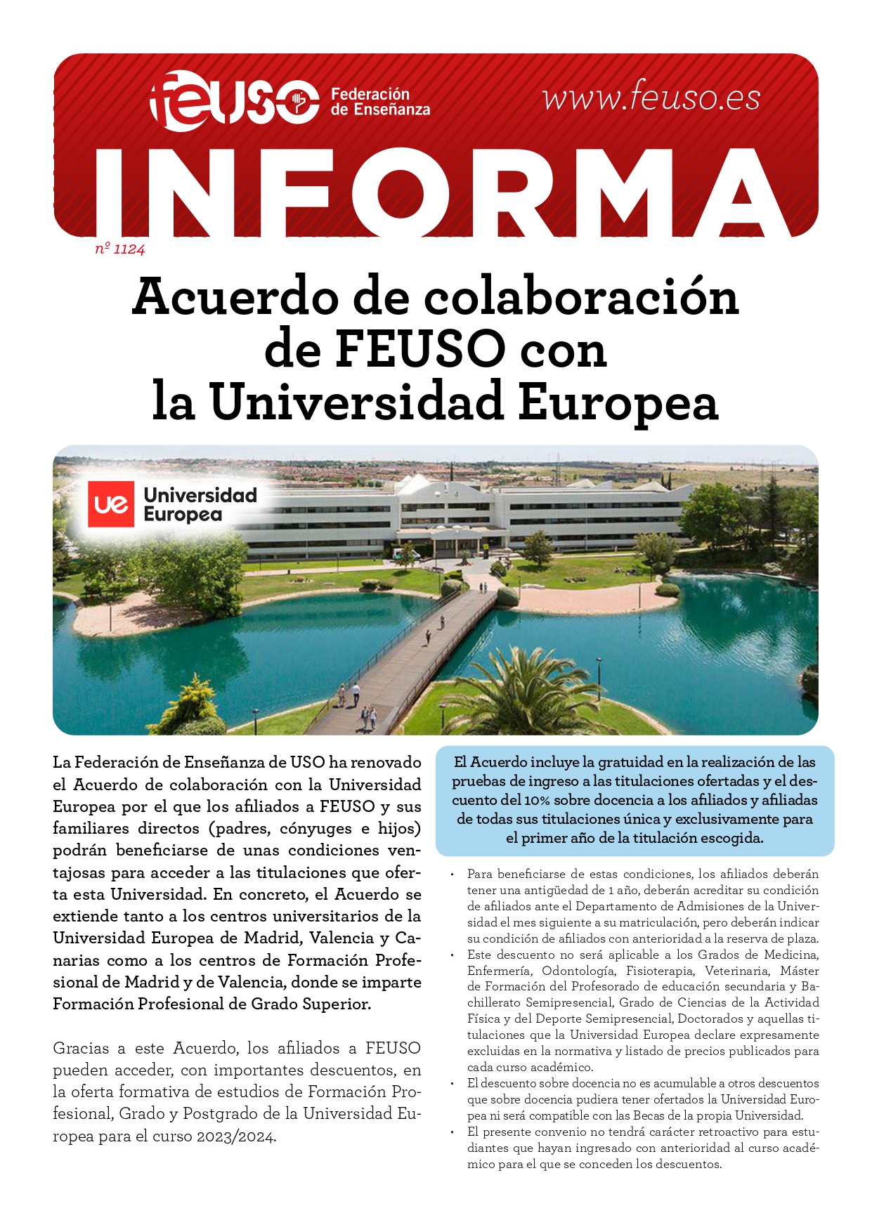 FEUSO informa