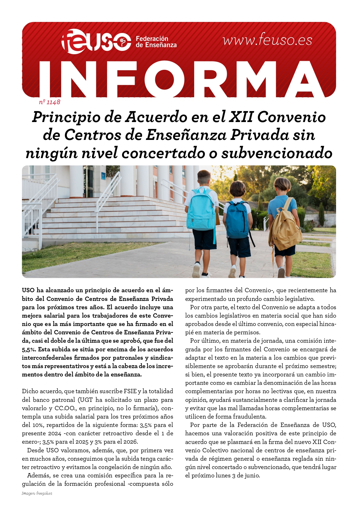 FEUSO informa