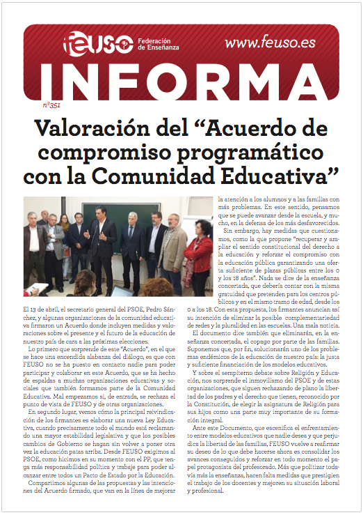 FEUSO INFORMA 351